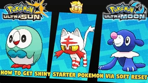 how many soft resets to get a shiny starter|‘Pokémon Sun And Moon’ Soft Reset: How To Get .